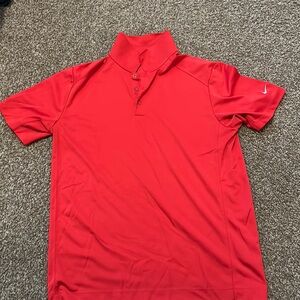 Nike Golf Polo Sz L Large